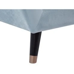 Vente-unique Fauteuil En Velours Bleu Ciel ALMARA -Magasin Joss & Main fauteuil droit almara 13609822 37408424 1140x1140