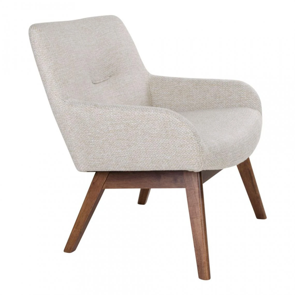 HOUSE NORDIC Fauteuil En Tissu Beige NIELS 3 HOUSE NORDIC Fauteuil En Tissu Beige NIELS – Image 3