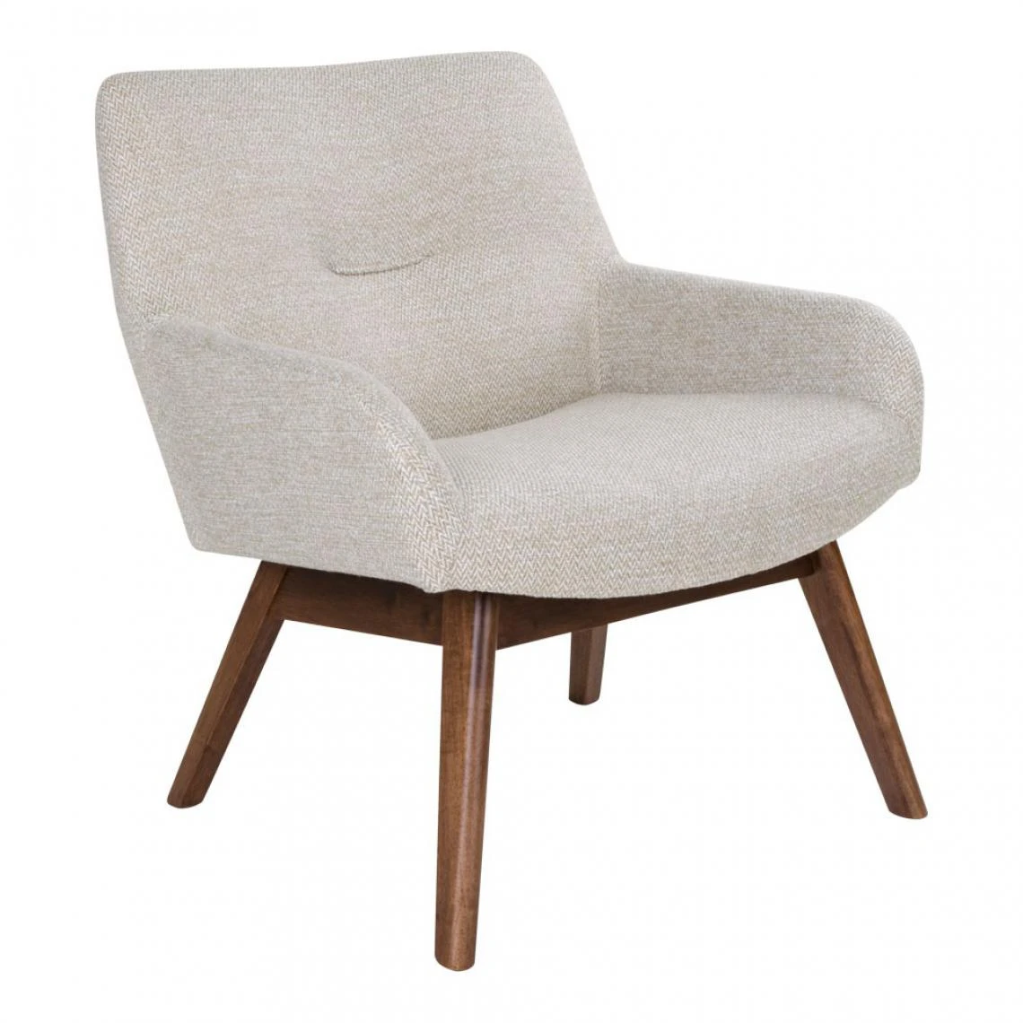 HOUSE NORDIC Fauteuil En Tissu Beige NIELS 1 HOUSE NORDIC Fauteuil En Tissu Beige NIELS