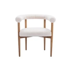 Vente-unique Fauteuil En Tissu Bouclette Crème JASMINA -Magasin Joss & Main fauteuil en tissu bouclette creme jasmina 14051122 39000050 1140x1140