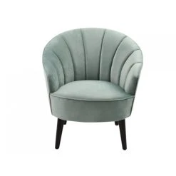 Vente-unique Fauteuil En Velours ARCHIE - Vert D'eau -Magasin Joss & Main fauteuil en velours archie vert deau 7369800 18530596 1200x1200