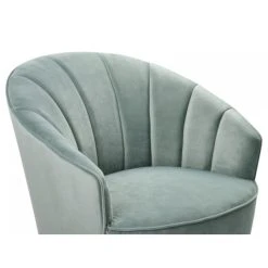 Vente-unique Fauteuil En Velours ARCHIE - Vert D'eau -Magasin Joss & Main fauteuil en velours archie vert deau 7369800 18530600 1200x1200