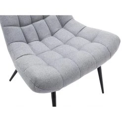 Vente-unique Fauteuil En Tissu Gris Clair ESENO -Magasin Joss & Main fauteuil eseno 11934234 31596930 1140x1140