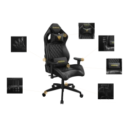 Fauteuil Gamdias Aphrodite ML1-L (Noir/Rouge)