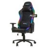 Gear4U Fauteuil Gamer Fourze à Led RGB, Chaise Gaming Avec Revêtement Cuir,...