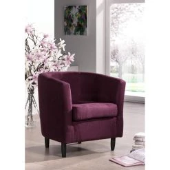 3S. X Home Fauteuil Microfibre NINO