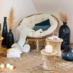 SANS MARQUE Fauteuil Papasan En Rotin Seram Atmosphera - Naturel -Magasin Joss & Main fauteuil papasan en rotin seram atmosphera naturel 10962978 28636118 1140x1140