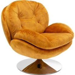 Kare Design Fauteuil Pivotant COSY Ambre -Magasin Joss & Main fauteuil pivotant cosy ambre design 85528 2 1140x1140
