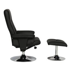 Habitat Et Jardin Fauteuil Relax + Repose-pieds Louis - 1 Place - Noir -Magasin Joss & Main fauteuil relax repose pieds louis 1 place noir 7368262 18525106 1200x1200