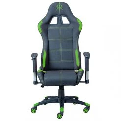 Altobuy GAMER - Fauteuil Gaming Tissu Noir Et Vert -Magasin Joss & Main gamer fauteuil gaming tissu noir et vert 11298590 29526102 1140x1140