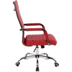 Icaverne Inedit Chaise De Bureau En Similicuir Gamme Niamey Couleur Rouge -Magasin Joss & Main inedit chaise de bureau en similicuir gamme niamey couleur rouge 8948137 23166209 1140x1140