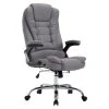 Icaverne Inedit Chaise De Bureau Ligne Manama Tissu Couleur Gris