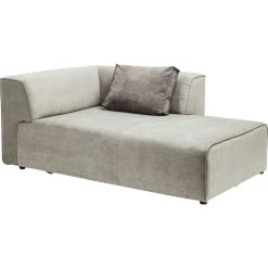 Karedesign Méridienne Droite D'angle Canapé Infinity Gris Kare Design -Magasin Joss & Main infinity ottomane gris droite 3