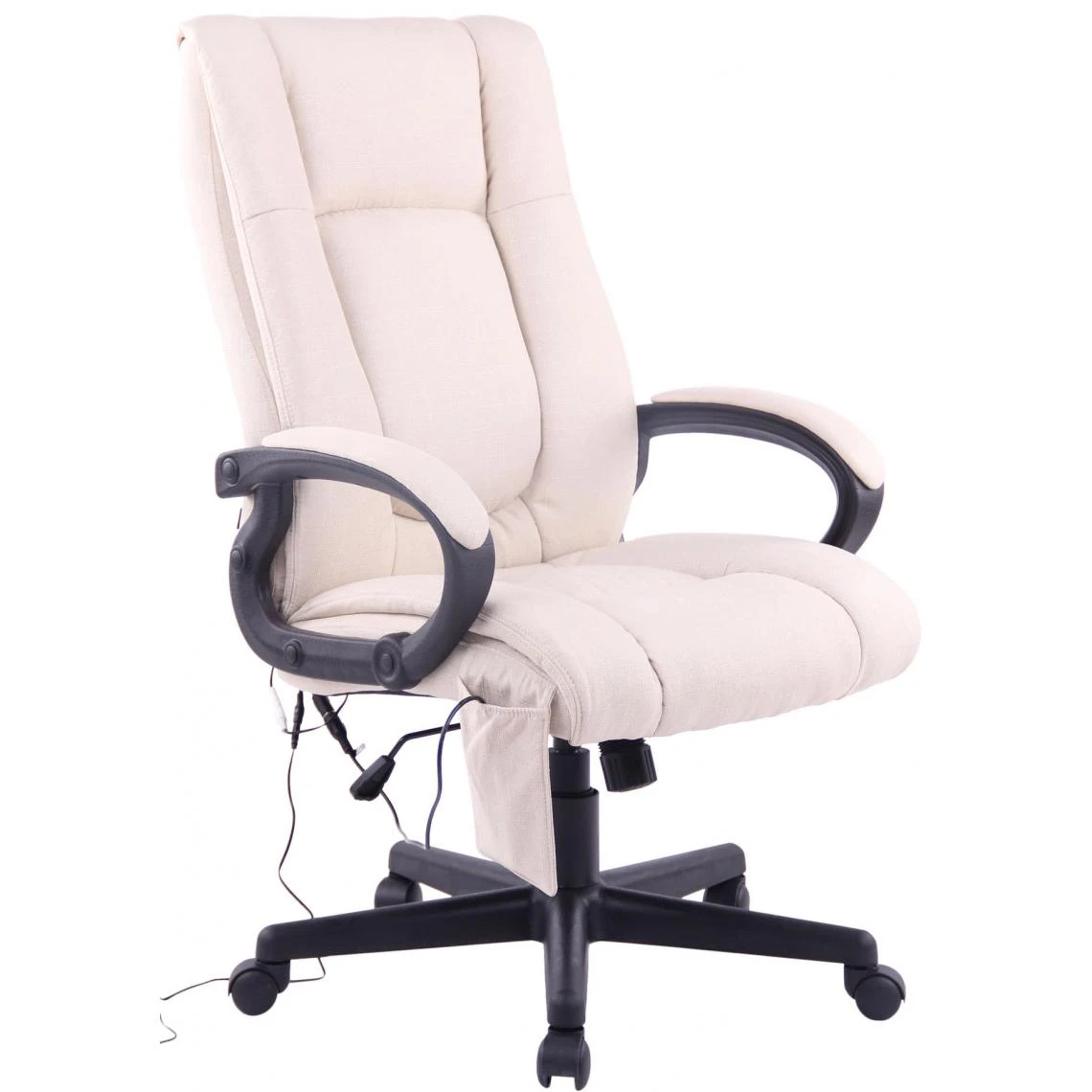 Icaverne Joli Chaise De Bureau Categorie Thimphou Sparta XM Tissu Couleur Crèm... 1 Icaverne Joli Chaise De Bureau Categorie Thimphou Sparta XM Tissu Couleur Crèm...