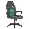 Icaverne Joli Chaise De Bureau Collection Panama Couleur Vert Noir