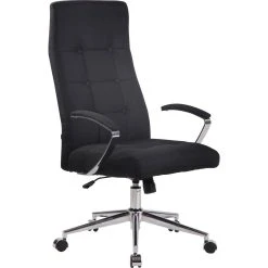 Icaverne Joli Chaise De Bureau Selection Athènes Tissu Couleur Noir