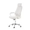 Icaverne Joli Chaise De Bureau Serie Phnom Penh Couleur Blanc