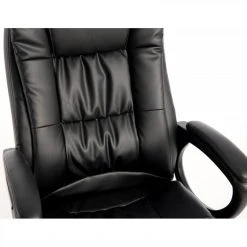 Hucoco KANKYO - Fauteuil De Bureau En Simili-cuir- Hauteur Ajustable - Avec A... 7 Hucoco KANKYO - Fauteuil De Bureau En Simili-cuir- Hauteur Ajustable - Avec A... -Magasin Joss & Main kankyo fauteuil de bureau en simili cuir hauteur ajustable avec accoudoirs chaise de bureau pivotante noir 9726554 25182502 1140x1140