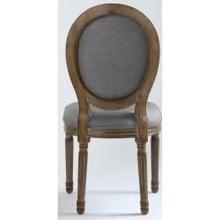 3S. X Home Lot De 2 Chaises Médaillon Tissu Marron Et Gris VERSAILLES 8 3S. X Home Lot De 2 Chaises Médaillon Tissu Marron Et Gris VERSAILLES -Magasin Joss & Main lot de 2 chaises medaillon tissu marron et gris versailles design 223161 2 1140x1140