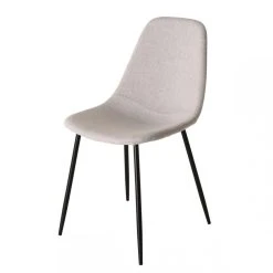 MACABANE Lot De 2 Chaises TOM Tissu Beige Pieds Métal 23 MACABANE Lot De 2 Chaises TOM Tissu Beige Pieds Métal -Magasin Joss & Main lot de 2 chaises tom tissu beige pieds metal design 3197640 3 1140x1140 1