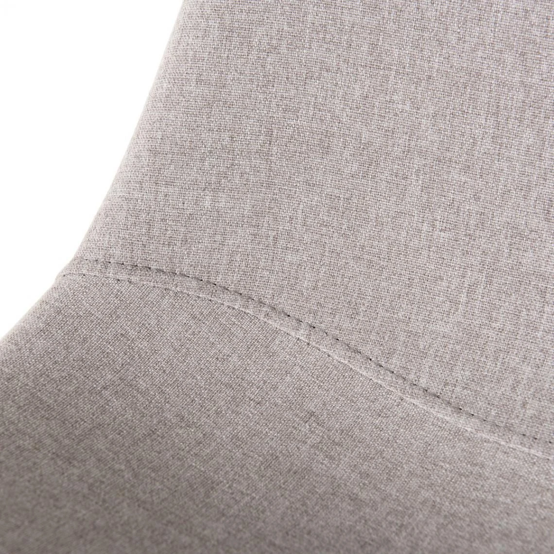 MACABANE Lot De 2 Chaises TOM Tissu Beige Pieds Métal 16 MACABANE Lot De 2 Chaises TOM Tissu Beige Pieds Métal – Image 16