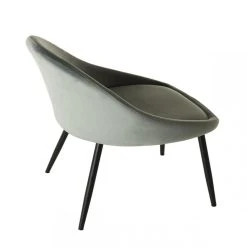 MACABANE Lot De 2 Chaises TOM Velours Jade Pieds Métal -Magasin Joss & Main lot de 2 chaises tom velours jade pieds metal design 3197644 5 1140x1140 2