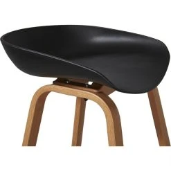 ATHM DESIGN Lot De 2 - Tabouret De Bar ARIANA Noir - Assise Plastique Dur ABS Pied... 8 ATHM DESIGN Lot De 2 - Tabouret De Bar ARIANA Noir - Assise Plastique Dur ABS Pied... -Magasin Joss & Main lot de 2 tabouret de bar ariana noir assise plastique dur abs pieds bois 11394198 29769082 1140x1140
