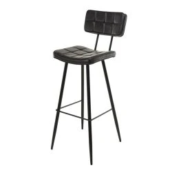 MACABANE Lot De 2 Tabourets De Bar AUGUSTIN JAMES Noir Hauteur D'Assise 80Cm -Magasin Joss & Main lot de 2 tabourets de bar augustin james noir hauteur dassise 80cm design 734014 2 1140x1140