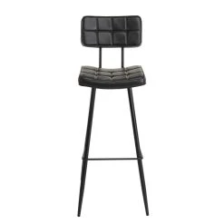MACABANE Lot De 2 Tabourets De Bar AUGUSTIN JAMES Noir Hauteur D'Assise 80Cm -Magasin Joss & Main lot de 2 tabourets de bar augustin james noir hauteur dassise 80cm design 734014 3 1140x1140