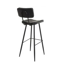 MACABANE Lot De 2 Tabourets De Bar AUGUSTIN JAMES Noir Hauteur D'Assise 80Cm -Magasin Joss & Main lot de 2 tabourets de bar augustin james noir hauteur dassise 80cm design 734014 5 1140x1140