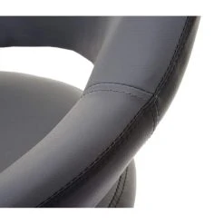 Decoshop26 Lot De 2 Tabourets De Bar Avec Dossier Simili-cuir Gris Et Noir Rotati... -Magasin Joss & Main lot de 2 tabourets de bar avec dossier simili cuir gris et noir rotatif et reglable tdb04042 10283766 26547146 1140x1140