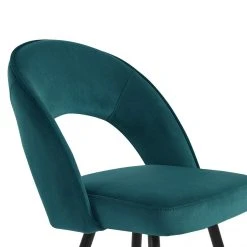 Baita Lot De 2 Tabourets De Bar Basile Velours Bleu Canard - Hauteur D'assis... -Magasin Joss & Main lot de 2 tabourets de bar basile velours bleu canard hauteur dassise 72 cm 12070260 31995654 1140x1140