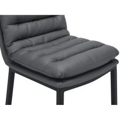 Decoshop26 Lot De 2 Tabourets De Bar En Similicuir Gris Avec Dossier Avec Assise ... 7 Decoshop26 Lot De 2 Tabourets De Bar En Similicuir Gris Avec Dossier Avec Assise ... -Magasin Joss & Main lot de 2 tabourets de bar en similicuir gris avec dossier avec assise rembourree et matelassee support en metal noir mat tdb10233 11907094 31503048 1140x1140