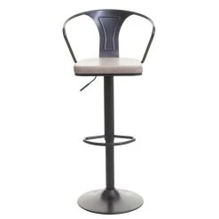 Mendler Lot De 2 Tabourets De Bar HWC-H10b, Réglables En Hauteur, Accoudoirs ... -Magasin Joss & Main lot de 2 tabourets de bar hwc h10b reglables en hauteur accoudoirs pivotant vintage noir creme 13902220 38544408 1140x1140