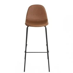 MACABANE Lot De 2 Tabourets De Bar TOM John Marron Hauteur D'Assise 80Cm -Magasin Joss & Main lot de 2 tabourets de bar tom john marron hauteur dassise 80cm design 3197634 3 1140x1140 1