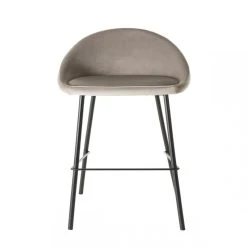 MACABANE Lot De 2 Tabourets De Bar TOMVelours Chamois Pieds Métal Hauteur D'As... 28 MACABANE Lot De 2 Tabourets De Bar TOMVelours Chamois Pieds Métal Hauteur D'As... -Magasin Joss & Main lot de 2 tabourets de bar tomvelours chamois pieds metal hauteur dassise 80cm design 3197648 4 1140x1140 1