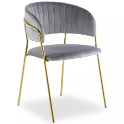 3S. X Home Lot De 4 Chaises TABATA Velours Argent 7 3S. X Home Lot De 4 Chaises TABATA Velours Argent -Magasin Joss & Main lot de 4 chaises tabata velours argent 3375684 6295766 66 1140x1140