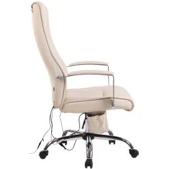 Icaverne Magnifique Chaise De Bureau En Similicuir Collection Reykjavik Avec Fo... -Magasin Joss & Main magnifique chaise de bureau en similicuir collection reykjavik avec fonction de massage couleur creme 8940335 23151709 1140x1140