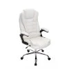 Icaverne Magnifique Chaise De Bureau Serie Manama Couleur Blanc