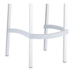 Alterego Tabouret De Bar 'MATY' Rouge Empilable Extérieur Et Intérieur -Magasin Joss & Main maty red 08