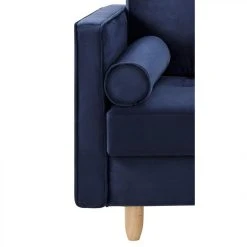 BUT Méridienne BOUDOIR Tissu Velours Bleu Foncé -Magasin Joss & Main meridienne boudoir tissu velours bleu fonce 9154515 23889841 1140x1140