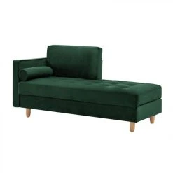 BUT Méridienne BOUDOIR Tissu Velours Vert 7 BUT Méridienne BOUDOIR Tissu Velours Vert -Magasin Joss & Main meridienne boudoir tissu velours vert 9154223 23888415 1140x1140