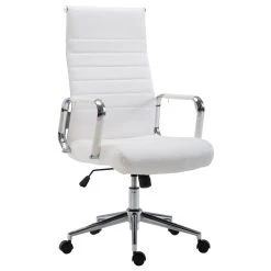 Icaverne Moderne Chaise De Bureau Bissau Couleur Blanc