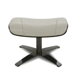 My New Design NAOS- POUF EN CUIR GRIS ET CHENE NOIR -Magasin Joss & Main naos pouf en cuir gris et chene noir 9443429 23728 1140x1140