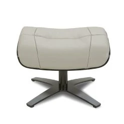 My New Design NAOS- POUF EN CUIR GRIS ET CHENE NOIR -Magasin Joss & Main naos pouf en cuir gris et chene noir 9443429 23730 1140x1140