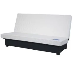 Relaxima Banquette Clic-Clac 130 ORLANDO Pearl Noir - Matelas Dunlopillo -Magasin Joss & Main ottawa 20cc 20mtl 20p 3
