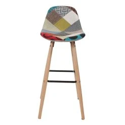 Altobuy Patchwork - Lot De 2 Tabourets De Bar Scandinaves -Magasin Joss & Main patchwork lot de 2 tabourets de bar scandinaves 2