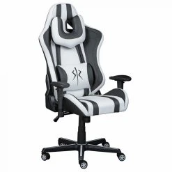 Altobuy PLAYER - Fauteuil Gaming Simili Blanc Et Noir