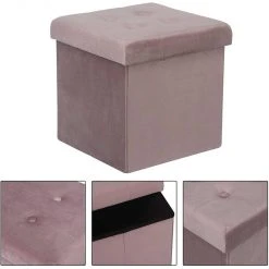 HELLOSHOP26 Pouf En Velours Avec Espace De Rangement Martin Rose 19_0000094 7 HELLOSHOP26 Pouf En Velours Avec Espace De Rangement Martin Rose 19_0000094 -Magasin Joss & Main pouf en velours avec espace de rangement martin rose 190000094 11032036 28816212 1140x1140