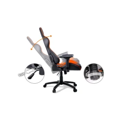 Fauteuil Gaming Cougar Armor Noir/orange -Magasin Joss & Main product section 05